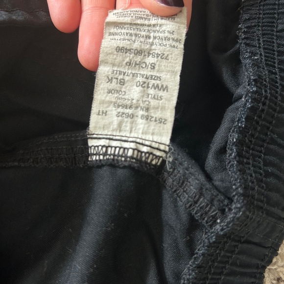 Cherokee Workwear (Set of 4!!) Bootcut Straight Leg Black Scrub Pants Size Small - Picture 5 of 7